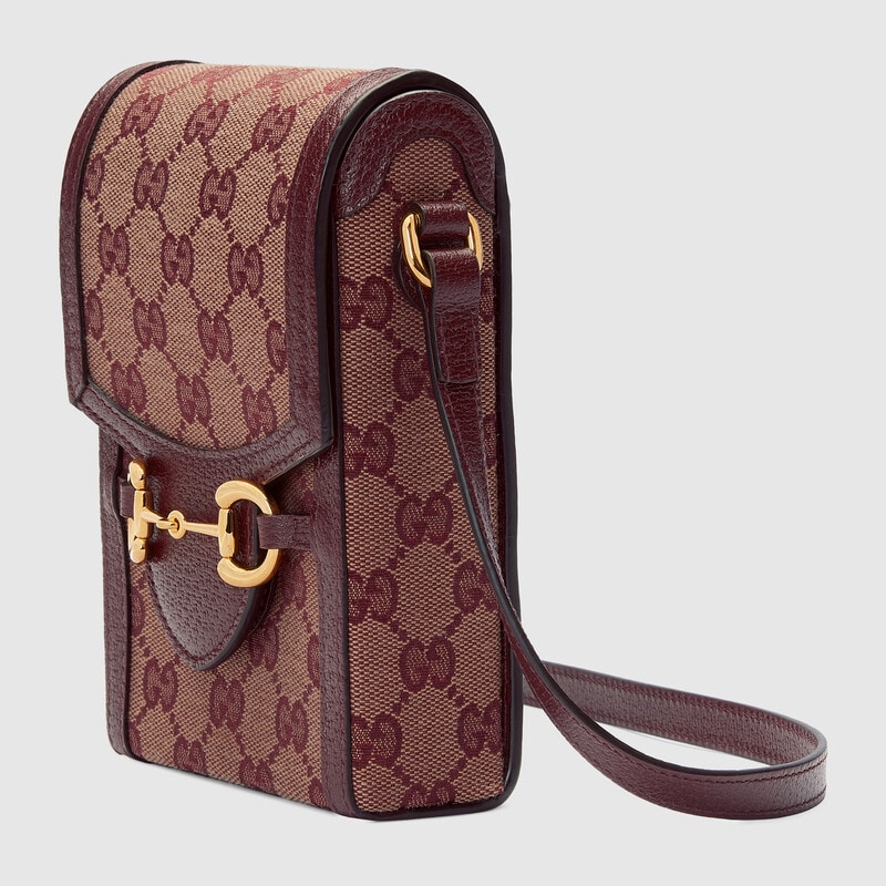 Gucci Horsebit 1955 Mini Shoulder Bag 625615 Burgundy